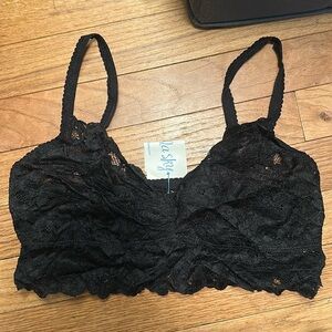 vanilla sky lace bralette
